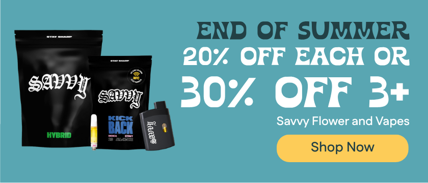 1-for-20% OFF or 30% OFF 3+ Savvy Items