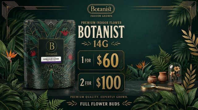 Cannabis Promo, Cannabis Sales, Cannabis Discounts, Cannabis on Sale, The Botanist 14g Bundles