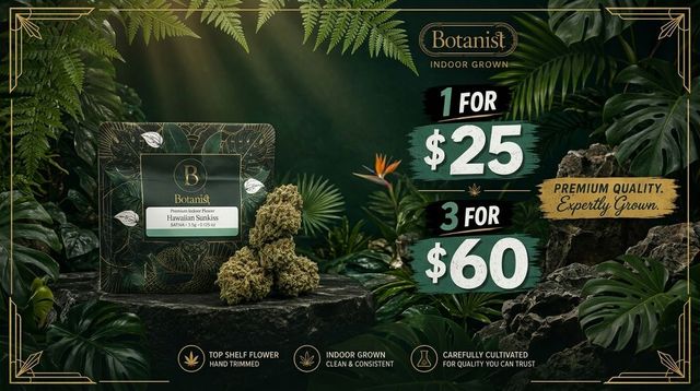 Cannabis Promo, Cannabis Sales, Cannabis Discounts, Cannabis on Sale, The Botanist 3.5g Bundles