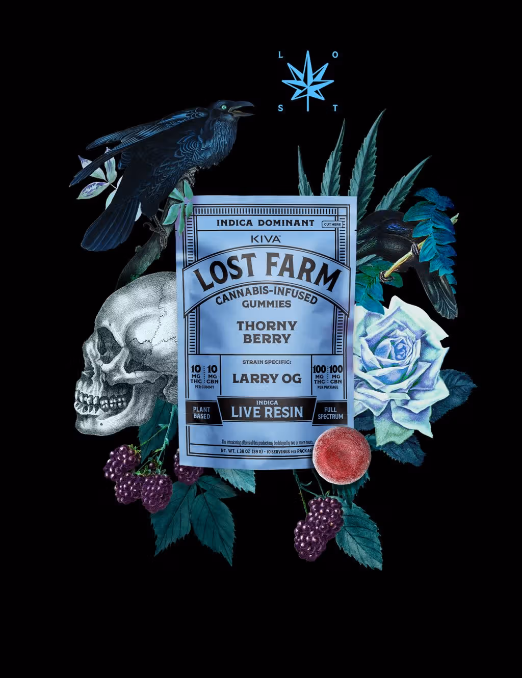 Thorny Berry x Larry OG Lost Farm
