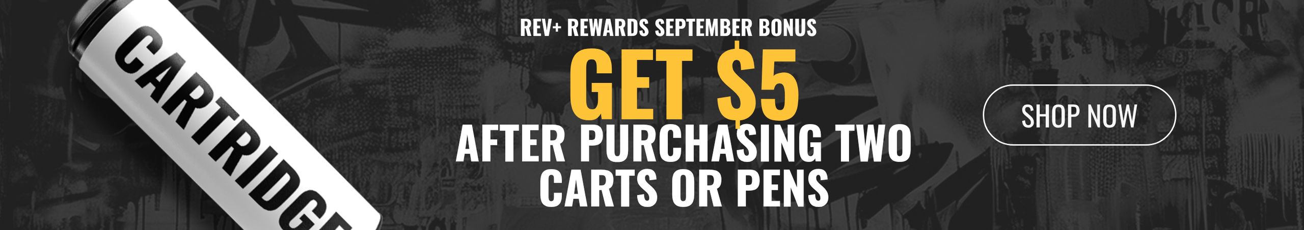 Cannabis Promo, Cannabis Sales, Cannabis Discounts, Cannabis on Sale, Get $5 After Purchasing Two Carts or Pens 