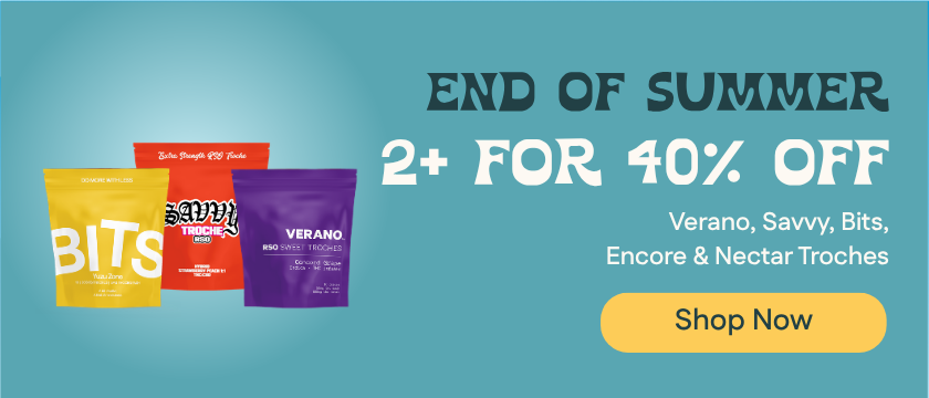 40% Off 2+ Verano, Savvy, Bits, Encore & Nectar Troches