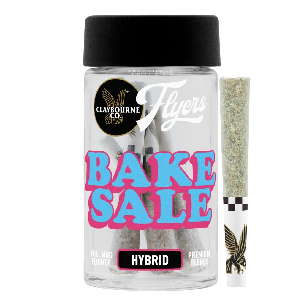 Claybourne Co. Bake Sale Pre-Roll Multi-Pack, 3.5g, 7pk