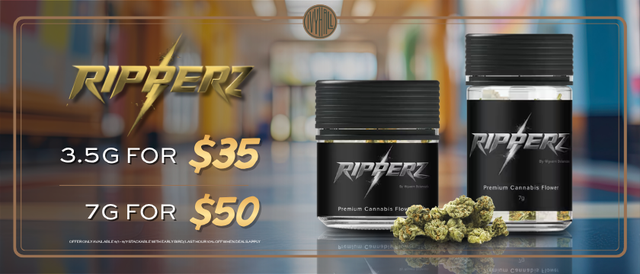 Cannabis Promo, Cannabis Sales, Cannabis Discounts, Cannabis on Sale, Ripperz Flower Sale