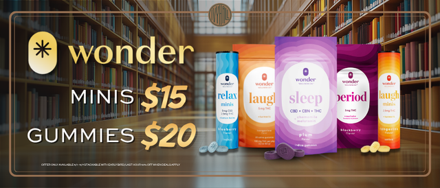 Cannabis Promo, Cannabis Sales, Cannabis Discounts, Cannabis on Sale, Wonder Sale!