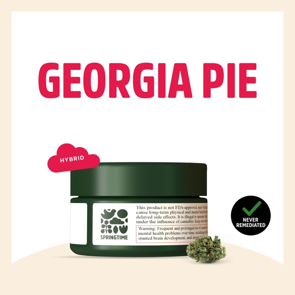 Springtime Georgia Pie (GGP) Flower, 3.5g
