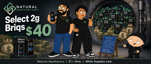 Cannabis Promo, Cannabis Sales, Cannabis Discounts, Cannabis on Sale, Select Briq 2.0 $40!