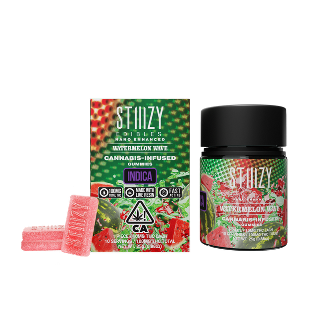 Watermelon Wave Nano Gummies STIIIZY