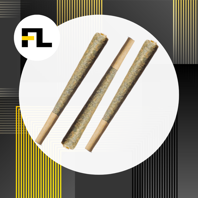 Mind Melt Preroll 3-Paxk FLUENT Flower