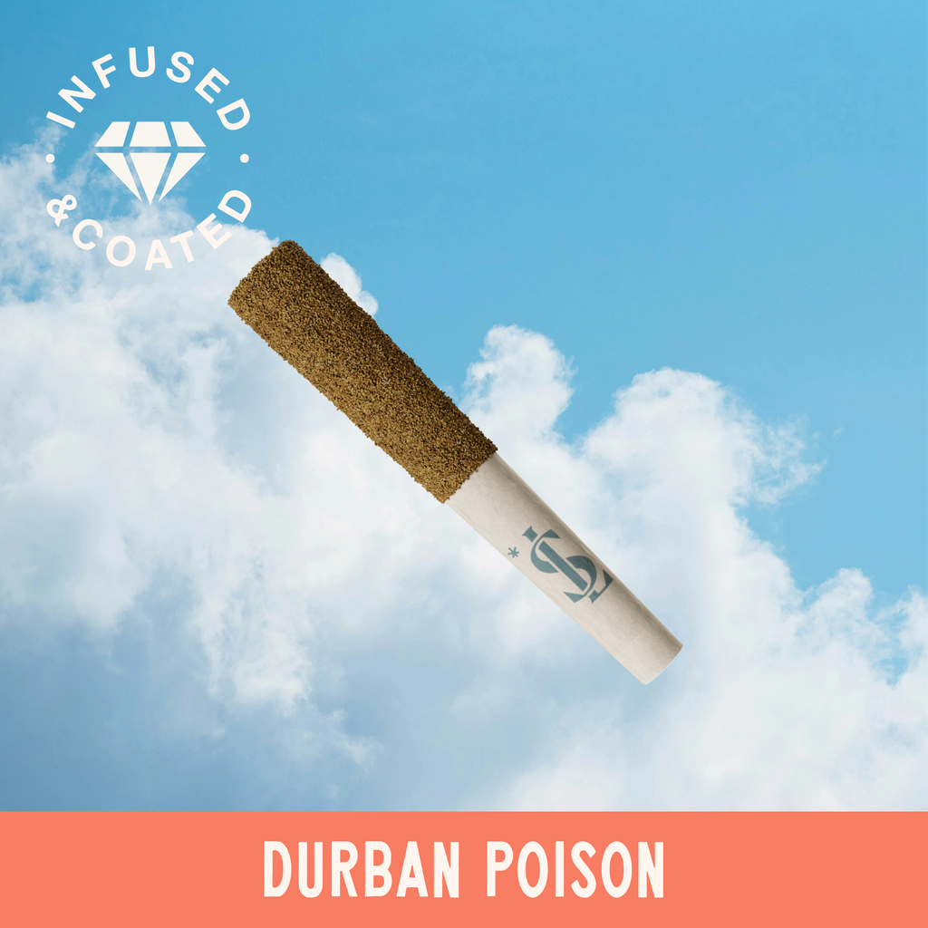 Swift Lifts Short Lifts Durban Poison Infused & Coated Multipack Infused Pre-Roll, 2.5g, 5pk - image 2
