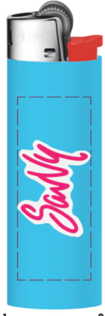 Savvy Maxi Lighter Disposable Lighters, Blue