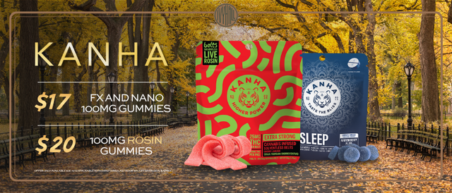 Cannabis Promo, Cannabis Sales, Cannabis Discounts, Cannabis on Sale, Kanha Gummy Sale