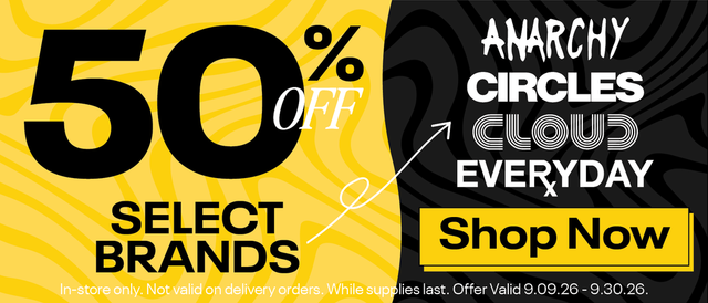 Cannabis Promo, Cannabis Sales, Cannabis Discounts, Cannabis on Sale, September - 50% off select brands!