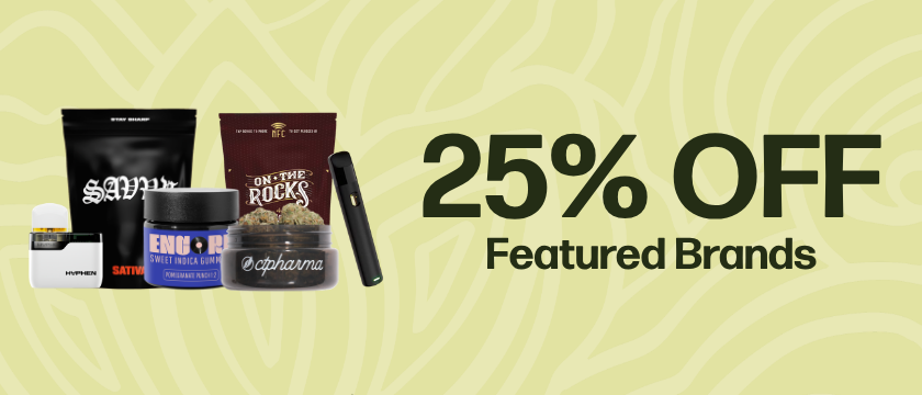 25% OFF Featured Brands