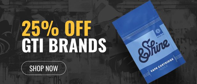 Cannabis Promo, Cannabis Sales, Cannabis Discounts, Cannabis on Sale, 25% Off Rythm, Beboe, Good Green, &Shine and More GTI Brands