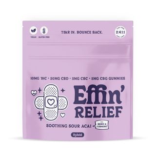 Relief Soothing Sour Acai 2:4:1:1 THC:CBD:CBC:CBG Effin'
