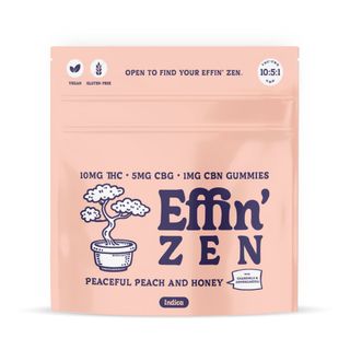 Zen Peaceful Peach & Honey 10:5:1 THC:CBG:CBN Effin'