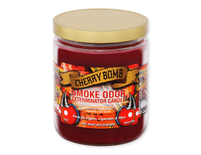 Cherry Bomb Candle Smoke Odor Exterminator