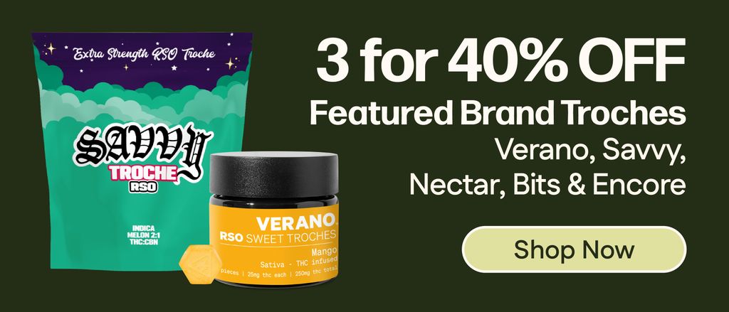 40% Off 3+ Verano, Bits, Encore, Savvy & Nectar Troches