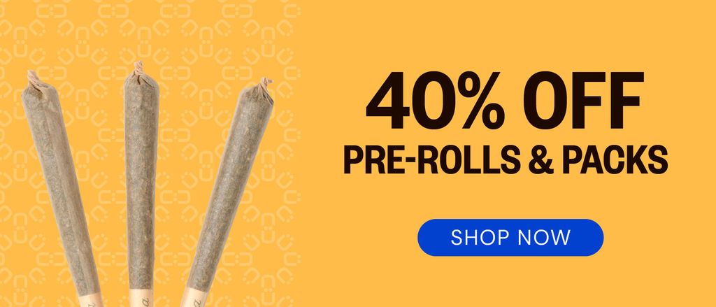 40% OFF Pre-rolls & Pre-roll Packs