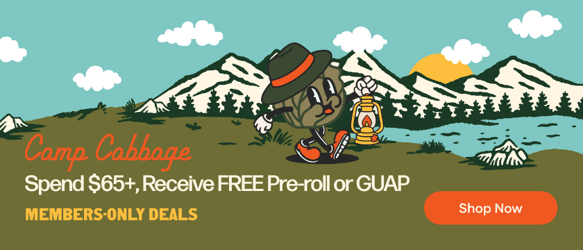 CC Member Exclusive - Spend $65, Get Select Pre-roll or Guap