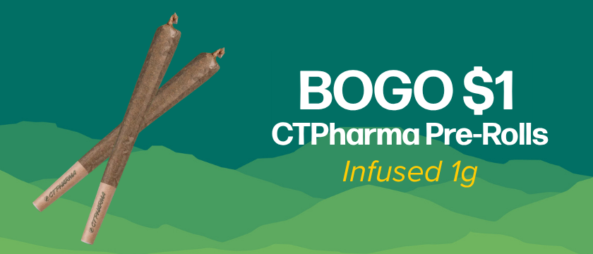 BOGO $1 CTPharma 1g Infused Pre-Rolls