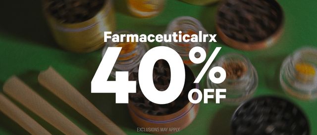 Cannabis Promo, Cannabis Sales, Cannabis Discounts, Cannabis on Sale, 40% Off Farmaceuticalrx