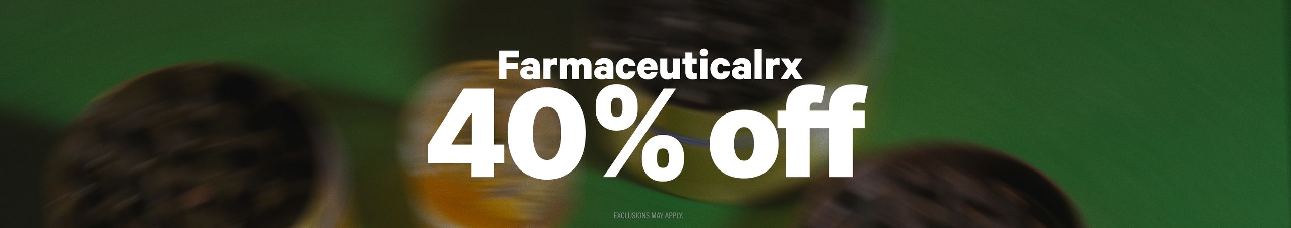 Cannabis Promo, Cannabis Sales, Cannabis Discounts, Cannabis on Sale, 40% Off Farmaceuticalrx