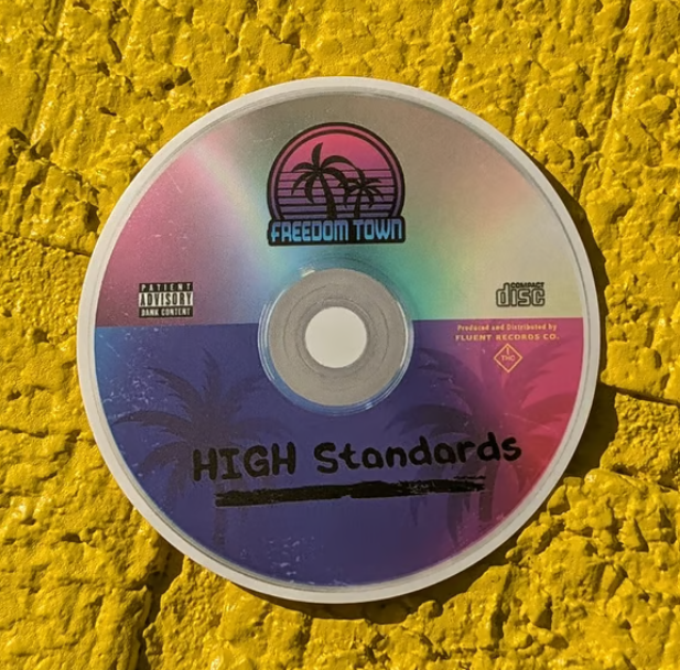 Freedom Town Round Sticker Freedom Town