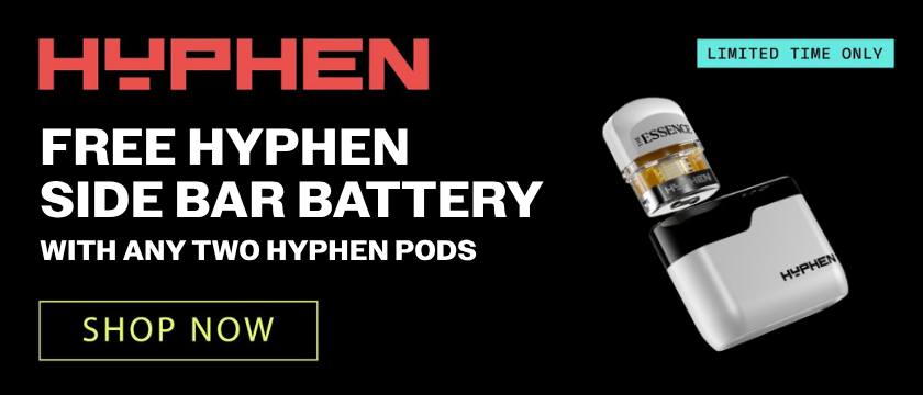 Buy Any Two HYPHEN Pods, Get a Side Bar Battery