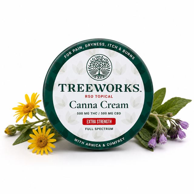 Canna Cream RS0 1:1 THC:CBD Treeworks