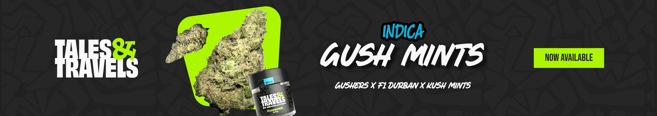 Cannabis Promo, Cannabis Sales, Cannabis Discounts, Cannabis on Sale, Tales & Travels Gush Mints