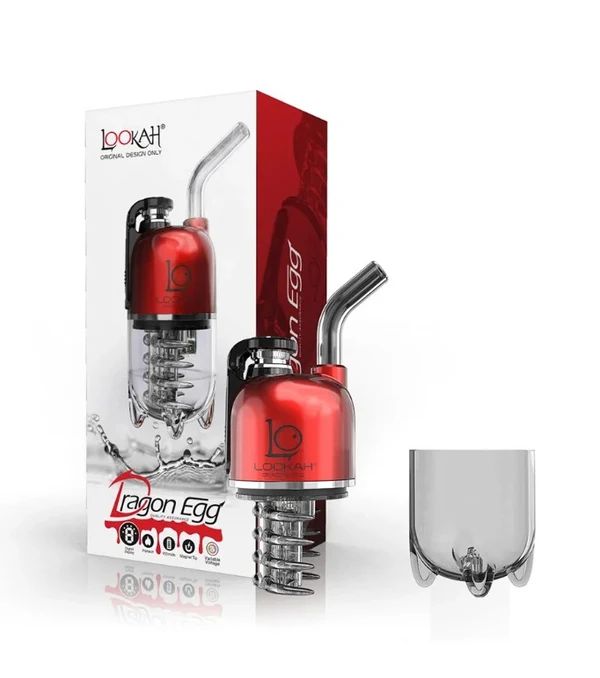 Lookah Dragon Egg E-Rig Devices, Red