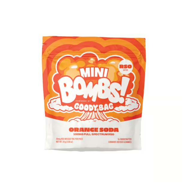 Mini Bombs! Orange Soda Goody Bag Mini Bombs! Orange Soda Goody Bag
