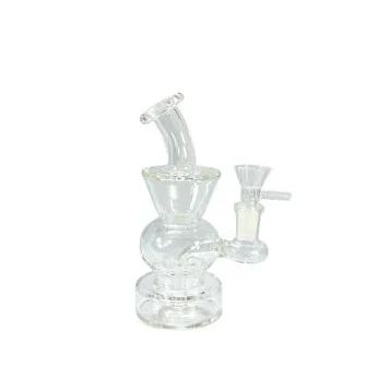 5.5' Mini Round Base Water Pipe High Mountain Imports 5.5' Mini Round Base Water Pipe High Mountain Imports