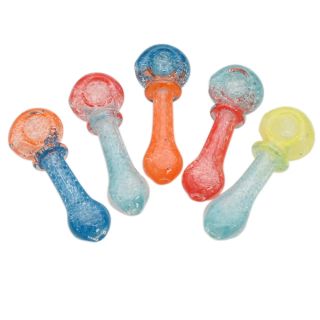 4" Two Tone Frit Glass Hand Pipe High Mountain Imports 4" Two Tone Frit Glass Hand Pipe High Mountain Imports