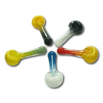 3.5" Thick Double Step Frit Glass Pipe High Mountain Imports