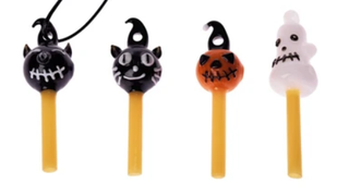 4" Assorted Halloween Necklace