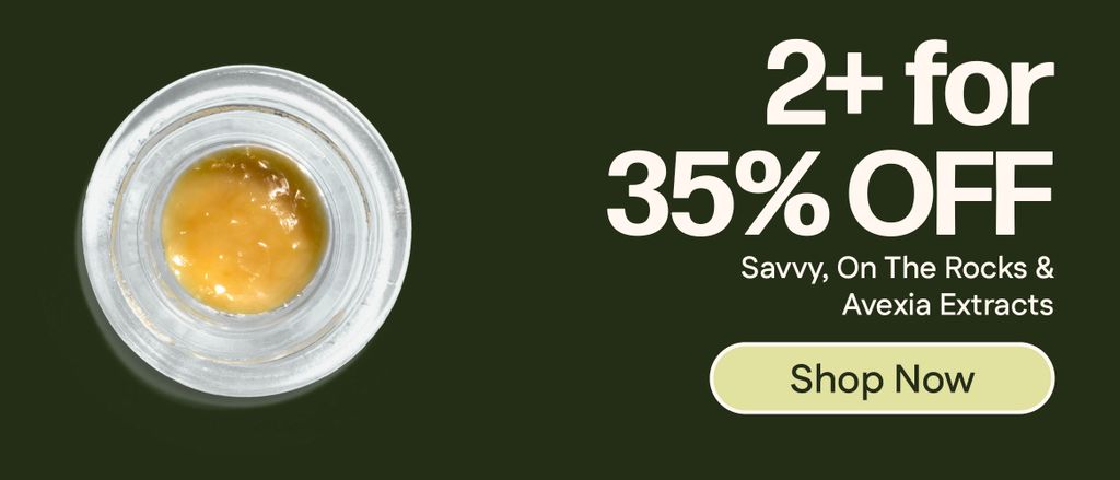 35% Off 2+ Savvy, On The Rocks & Avexia Extracts
