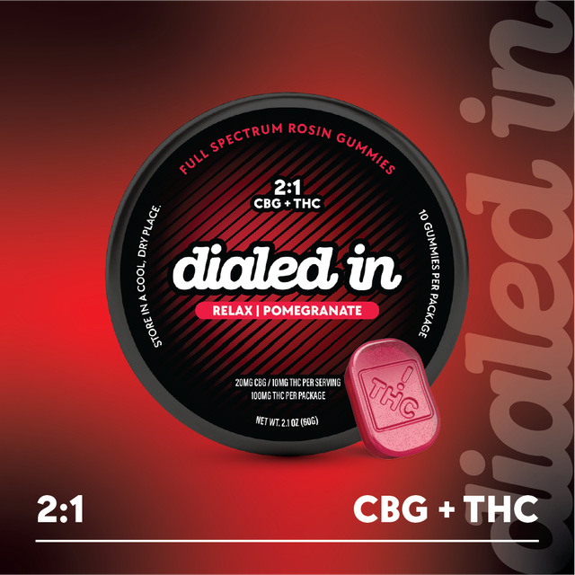 Pomegranate 2:1 CBG:THC Dialed In