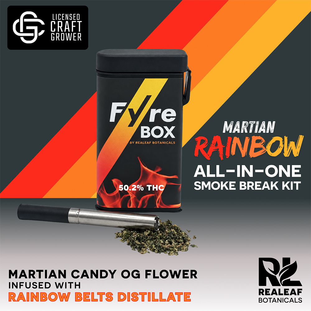 Martian Rainbow Infused Ground Flower