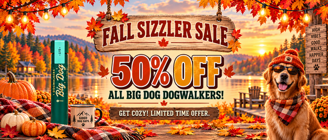 Cannabis Promo, Cannabis Sales, Cannabis Discounts, Cannabis on Sale, 50% off Dogwalker Big Dogs