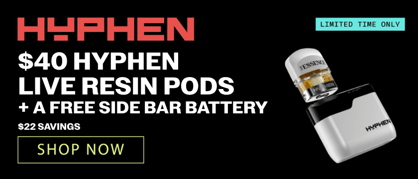 $40 HYPHEN Live Resin Pods