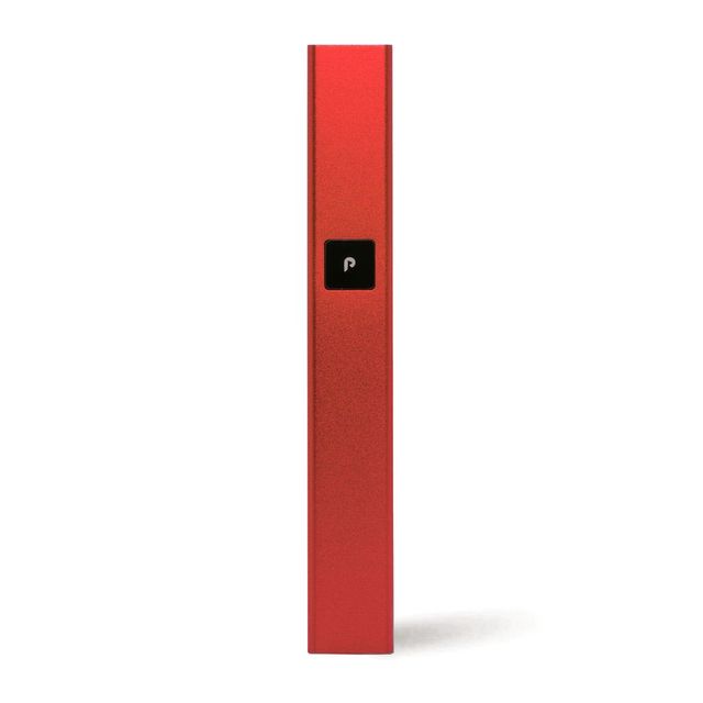 Red Steel Button Battery PlugPlay