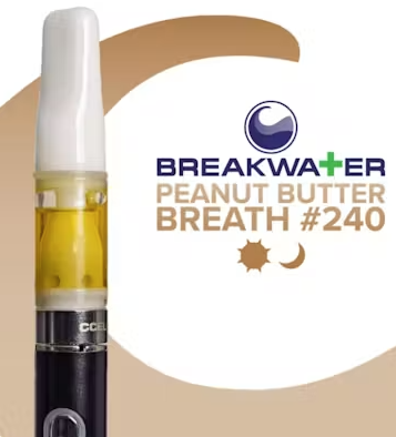 Peanut Butter Breath #240 | 0.5g Live Hash Rosin Cartridge Breakwater Peanut Butter Breath #240 | 0.5g Live Hash Rosin Cartridge Breakwater