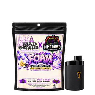 Disposable Vape (Moose Meadow's Collab) | FOAM | Mad Genius