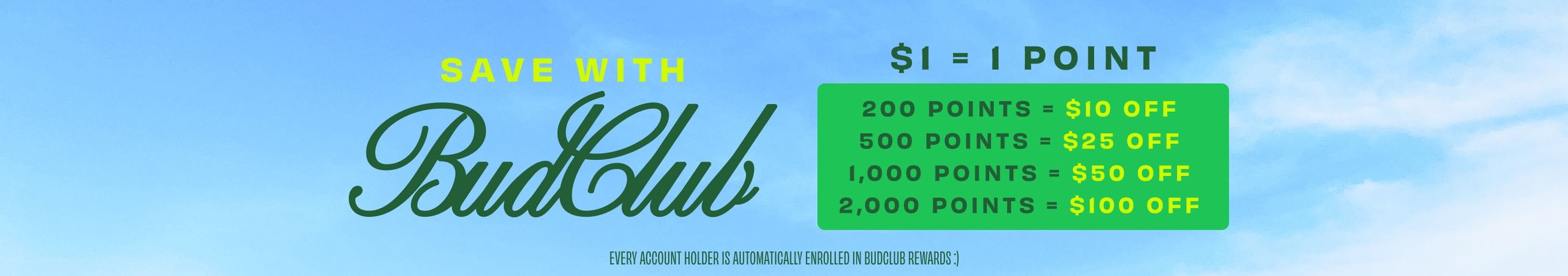 Cannabis Promo, Cannabis Sales, Cannabis Discounts, Cannabis on Sale, Bud Club 2026