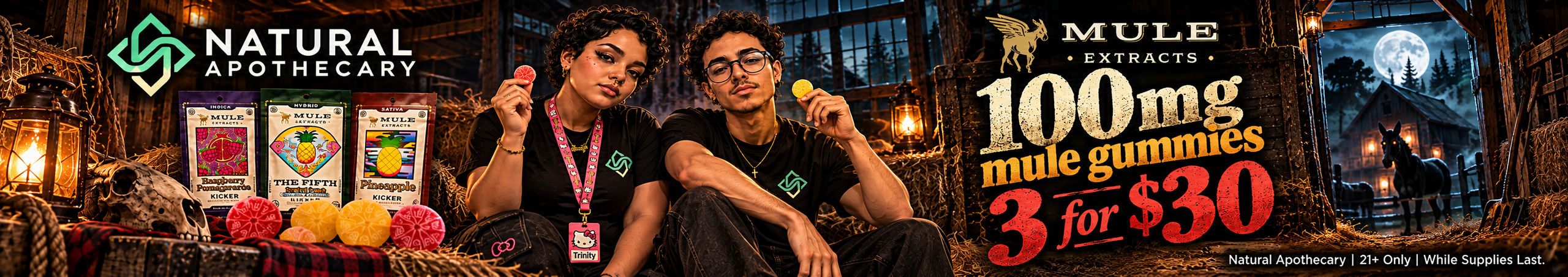 Cannabis Promo, Cannabis Sales, Cannabis Discounts, Cannabis on Sale, Mule Extracts 100mg 3 for $30!