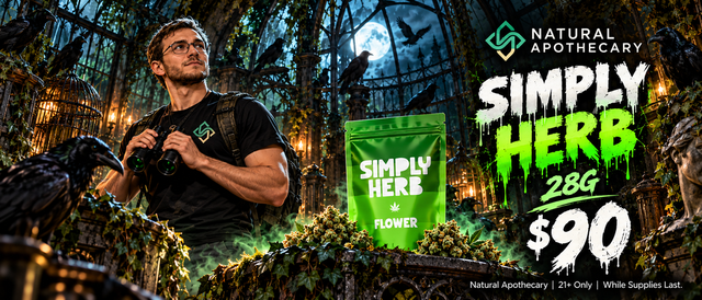 Cannabis Promo, Cannabis Sales, Cannabis Discounts, Cannabis on Sale, Simply Herb 28g for $90!