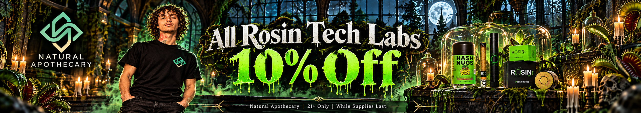 Cannabis Promo, Cannabis Sales, Cannabis Discounts, Cannabis on Sale, All Rosin Tech 10% Off!